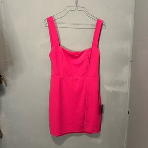 Lulu's Hot Pink Dress